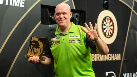 Premier League Darts: Michael van Gerwen claims fourth nightly .
